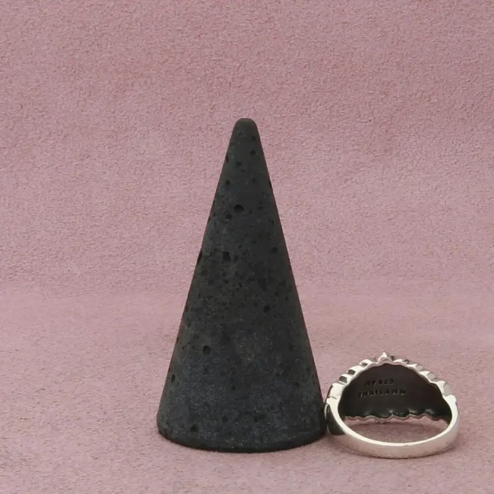 Sterling silver scroll